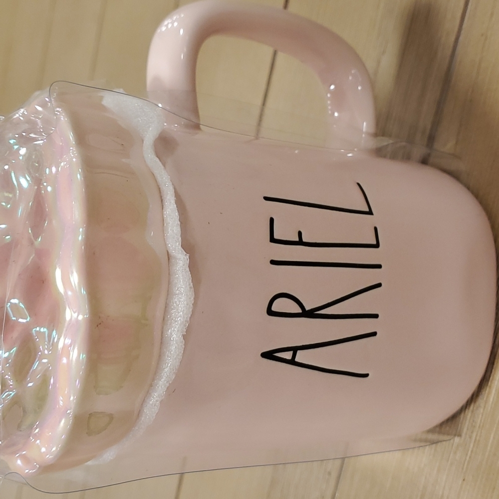 Pink Ariel Mug and Topper - Picture 3 of 5